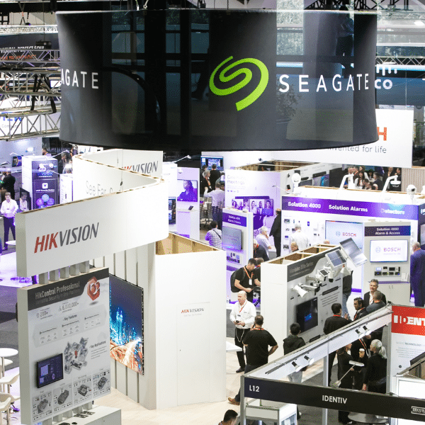 Photo from above the showfloor at Security 2024